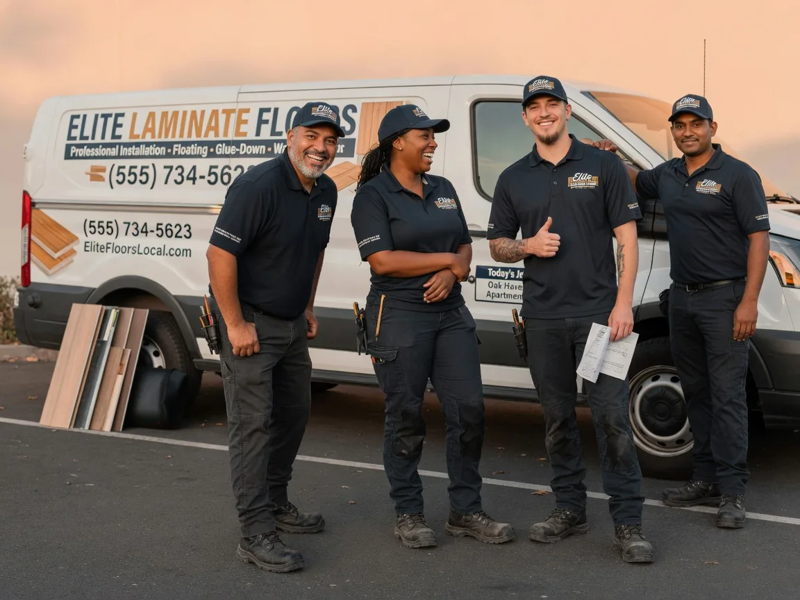 Laminate flooring installation company in Reddell, LA